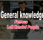 famous left handed people